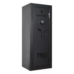 Browning FMJ 16 gun safe in textured black with electronic lock