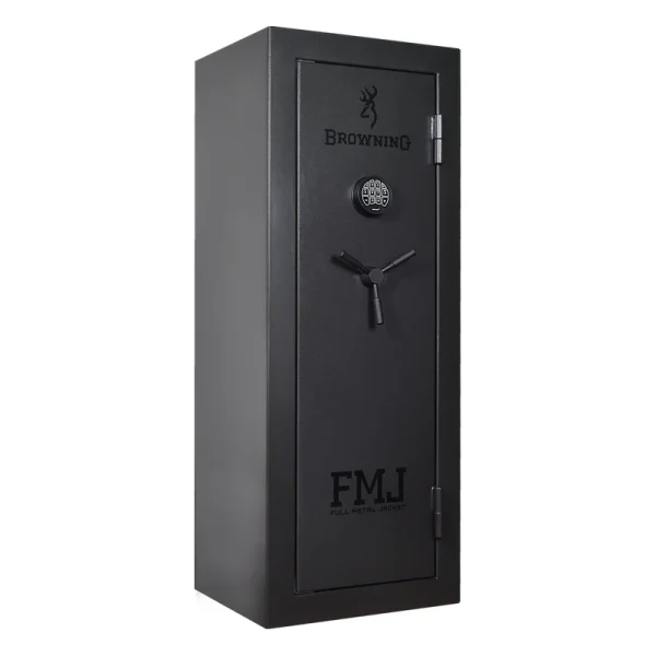 Browning FMJ 16 gun safe in textured black with electronic lock