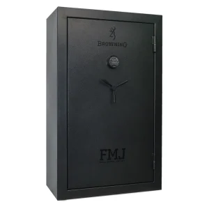 Browning FMJ 32 gun safe in textured black with electronic lock